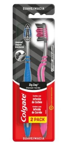 COLGATE CEP.DTAL ZIGZAG CARBON X 2 U. (12)