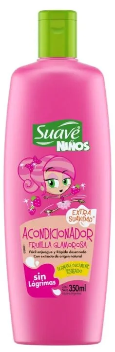 SUAVE NIÑOS AC.FLLA GLAM X 350 ML (12)