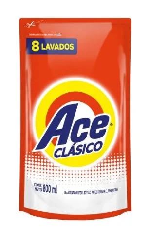ACE J.LIQ. CLASICO X 800 ML (12)