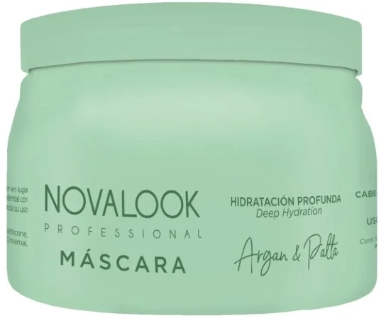 NOVALOOK MASC.ARGAN Y PALTA HIDRATACION C.SECO X 500 ML