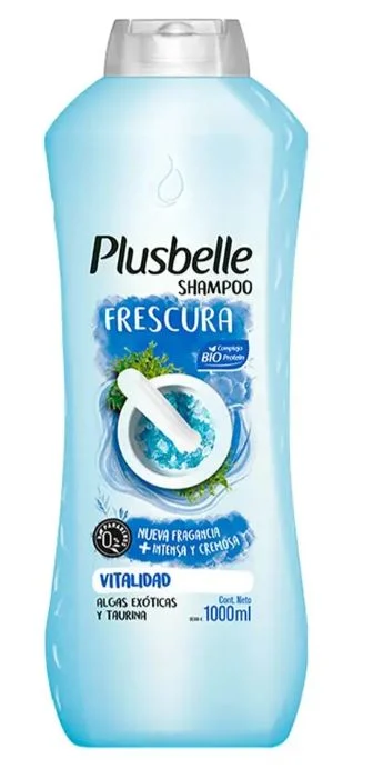 PLUSBELLE SH.FRESCURA X 1 L. (12)
