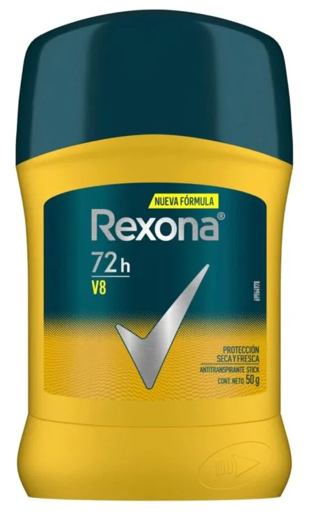 REXONA BARRA MEN V8 X 50 G. (12)