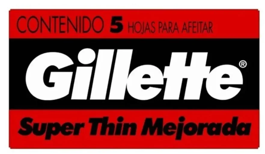 GILLETTE HOJA P/AFEIT.X 5 U. (480) 