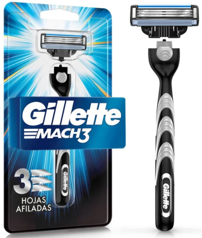 GILLETTE MACH3 CLASICA MAQUINA C/CARTUCHO X U. (30)