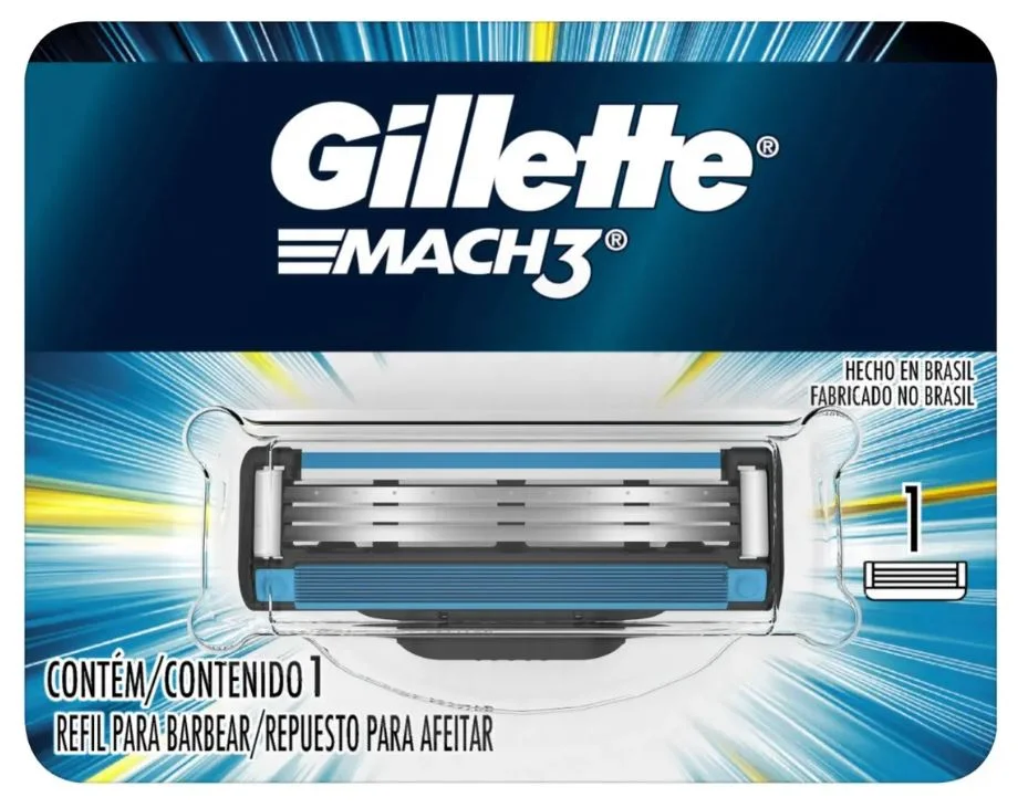GILLETTE MACH3 CARTUCHO CLASICA X U. (120)
