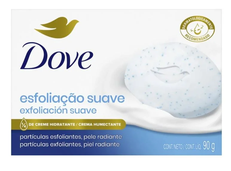 DOVE JAB.EXFOLIACION BLANCO X 90 G. (48)