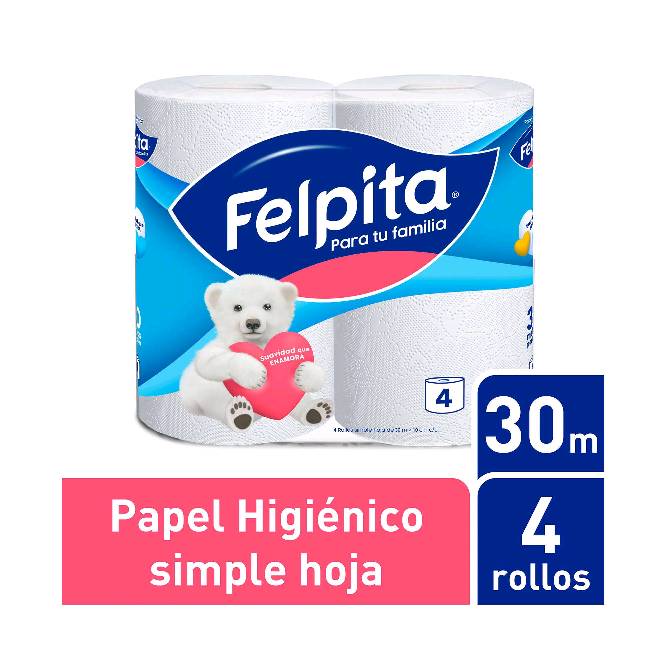 FELPITA P.HIG.BLANCO 4 U.X 30 MTS - (12)-55-