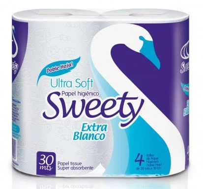 SWEETY P.HIG.D/H EX.BLANCO 4 U.X 30 MTS. - (10) 