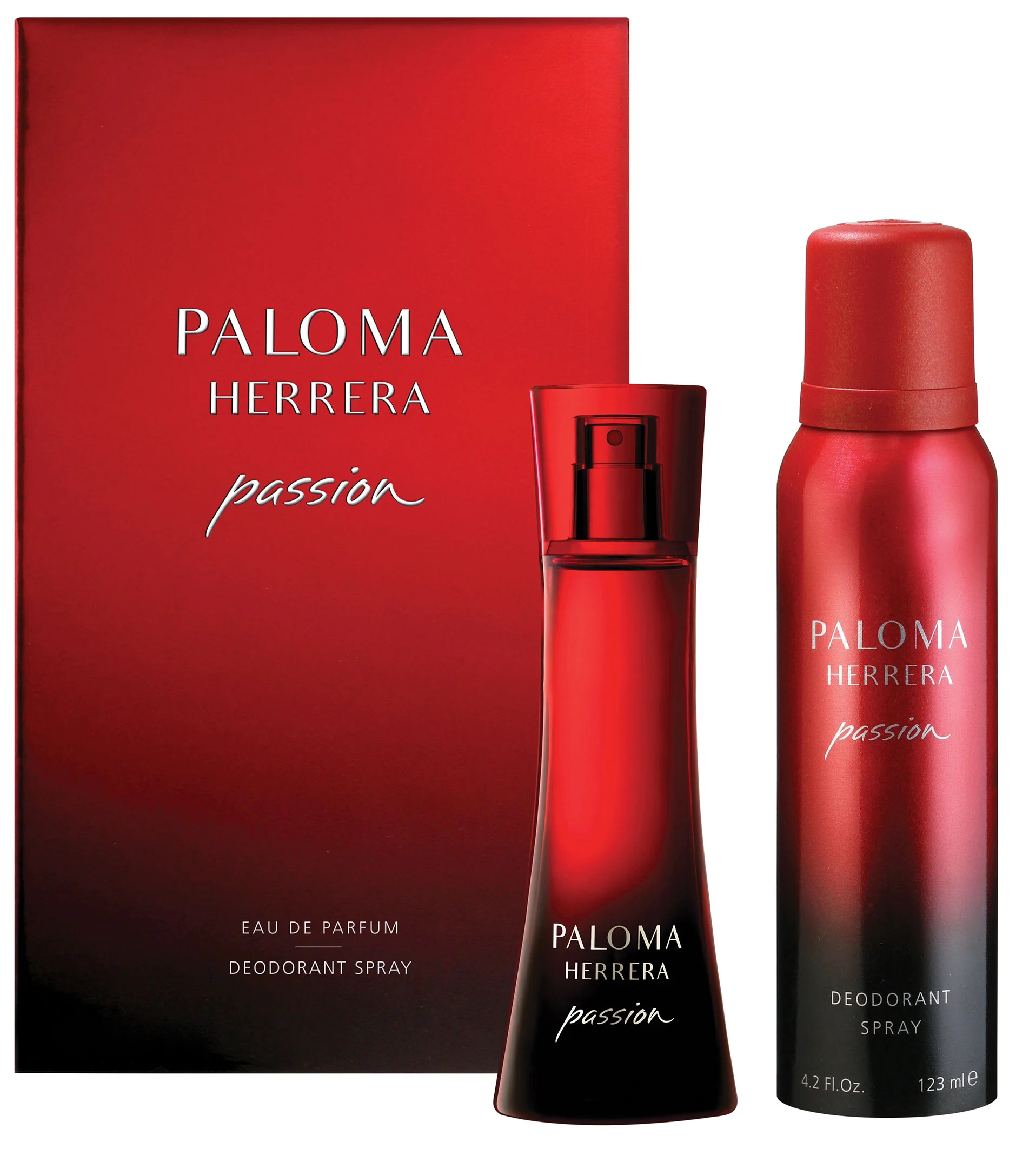 PALOMA HERRERA PASSION ESTUCHE (1 EDT + 1 DESOD.AER X 123 ML)