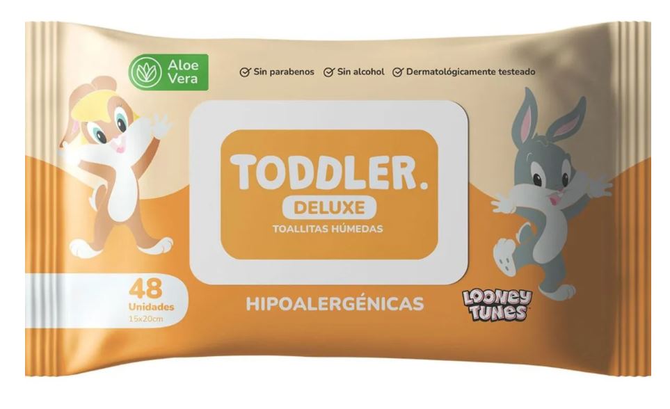 TODDLER T.HUMEDA C/ALOE VERA X 48 U. (24)