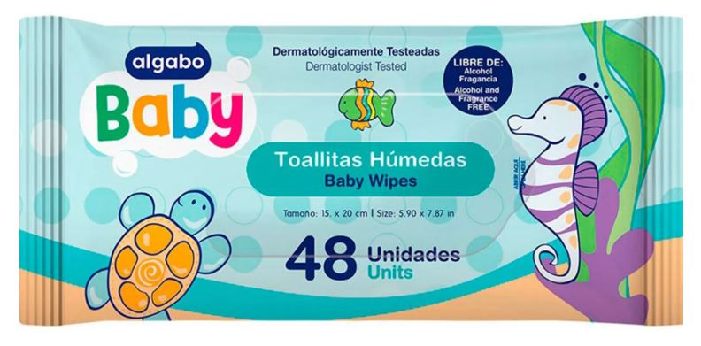 ALGABO BABY T.HUMEDA X 48 U. - FLOW PACK (24)
